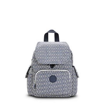 Kipling City Pack Mini Printed Rugzak Wit | NL 1721LI